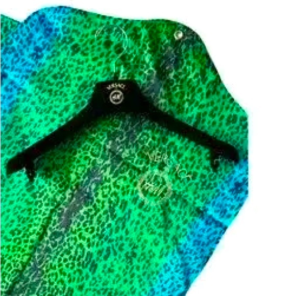 Brand New Versace H&M Jacket complete w/ original velvet hanger & garment bag. - Picture 6 of 8